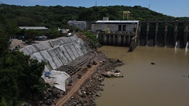 Supervisión de obras de reparación de la rampa del canal de descarga y obras de estabilización en talud 7, Central Hidroeléctrica 15 de Septiembre